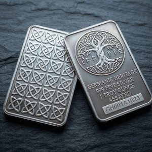 Barra de cobre 999 personalizada para inversión y colección, artesanía y coleccionables metálicos, barra de plata 999 pura - Product Image 1