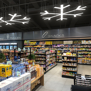 DGLUX Villa contemporaine <span class=keywords><strong>maison</strong></span> et bureau décorer la lumière personnaliser la taille Led suspension - Product Image 5