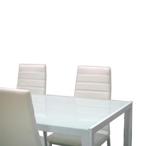 Juego de Mesa de Comedor Redonda de Mármol a Precio Competitivo, Muebles de Sala de Estar de Vidrio Templado de Malasia - Product Image 4