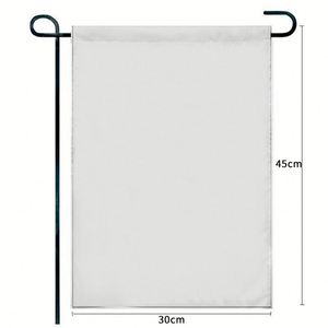 Drapeau de jardin vierge double face pour sublimation - pour drapeaux de jardin personnalisés DIY, polyester prêt à imprimer - Product Image 3