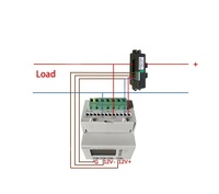 Capteur de courant à effet Hall à noyau divisé en boucle ouverte Acrel AHKC-EKBA DC0-(200-1000)A/DC4-20mA pour la mesure du courant à effet Hall CE/IEC