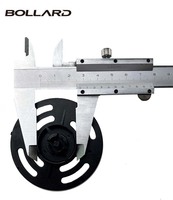 Ensemble de roues de vélo Bollard avec protections latérales et enjoliveurs en PVC, modèle CV-1