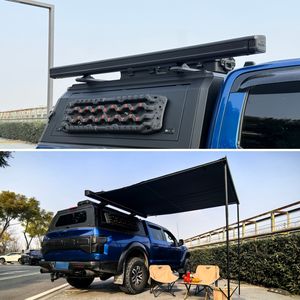 Toldo Lateral Retráctil para Coche <span class=keywords><strong>4x4</strong></span>, Impermeable, para Exteriores, para Camping y Overlanding - Product Image 2