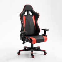 Chaise de bureau ergonomique inclinable à 180 degrés de qualité supérieure, chaise de jeu en cuir personnalisée de haute qualité