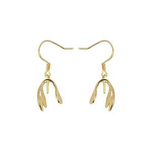 Aretes Largos de Plata S925 con Borla y Perla, Soporte para Aretes, Accesorios para DIY, Espaciadores de Perlas para Aretes, Modelo Tide 947 - Product Image 5