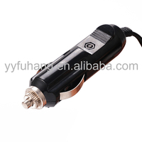 Prise allume-cigare de voiture isolée en PVC personnalisée, câble DC avec conducteur en cuivre pur 12-24V