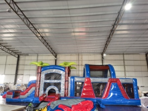 Nueva <span class=keywords><strong>Alquiler</strong></span> de Inflables para Interiores y Exteriores: Combo de <span class=keywords><strong>Casa</strong></span> de Brinco Tropical <span class=keywords><strong>con</strong></span> <span class=keywords><strong>Piscina</strong></span> y Tobogán <span class=keywords><strong>con</strong></span> Obstáculos en Venta - Product Image 3