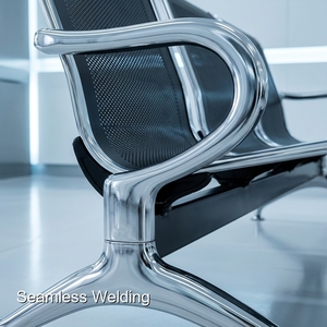 Chaise d'attente médicale Keling facile à nettoyer pour les protocoles de contrôle des infections et la sécurité des hôpitaux - Product Image 4