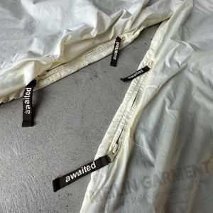 Custom High Quality Sweat Trousers <b>Nylon</b> Oversized Baggy <b>Pants</b> Straight Wide Leg Swaet Jogger Waterproof <b>Track</b> <b>Pants</b> <b>Nylon</b> - Product Image 5