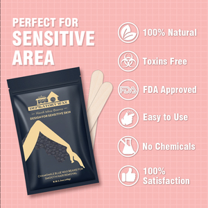 Đa Năng Thấp Meltingtemperature 100G Đen Tóc Loại Bỏ Lông Cứng Sáp Đậu Cho Nam Giới - Product Image 2