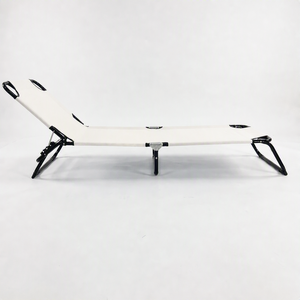 Cama Plegable de Acero para Exteriores, Tamaño Individual, Tela Oxford 600D, Resistente a los Rayos UV, Ideal para Acampar y Descansar en la Playa - Product Image 4