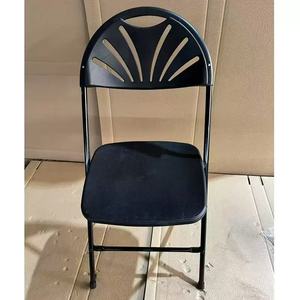 Sedia Pieghevole <span class=keywords><strong>in</strong></span> Acciaio e Plastica con Schienale a Ventaglio, Moderna, Comoda e Resistente per Scuola, Eventi, Feste e <span class=keywords><strong>Giardino</strong></span> - Product Image 2