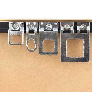 Support d'angle en alliage d'aluminium Frame Creator avec crochet pour l'assemblage de cadres photo et miroirs - Product Image 1