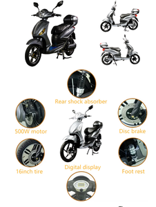 Motocicleta Ecorider Pro 1000w, Motocicleta de Alta Potencia y Largo Alcance Shunyang-war Wolf-3 Shunyang - Product Image 5