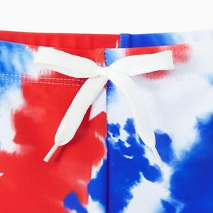 Traje de Baño Personalizado con Estampado Tie-Dye, Traje de Baño de Lujo para Fitness Familiar, Bikini de Una Pieza con Cuello en V, Conjunto de 4 Piezas para Mujer - Product Image 5