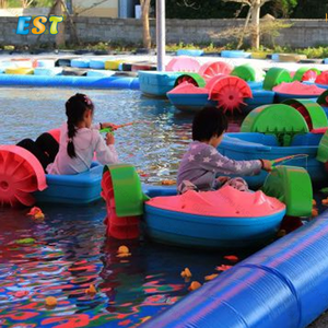 120kgs une personne charge poids extérieur enfant main bateau à aubes/pédalo <span class=keywords><strong>pour</strong></span> <span class=keywords><strong>piscine</strong></span> - Product Image 5