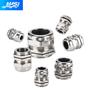 Passacavo singolo in acciaio inox 304 tipo NPT, non armato, impermeabile IP68 per apparecchiature automatiche -40°C +100°C - Product Image 2