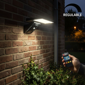 Lampada solare a LED regolabile Ganda 20,7x18,3 cm 5W IP65 (GSC 200210018) - Product Image 3