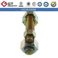High Strength Carbon Steel DIN975 Threaded Rod M10 M12 M16 M20 M24 for Steel Structure Construction