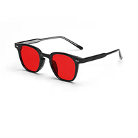 Monture optique classique TR90, verres jaunes orange, lunettes de créateur personnalisées, anti-lumière bleue, pour hommes et femmes