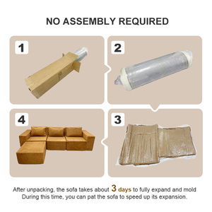 Nouveau design Matelas de sol compressé sous vide en <span class=keywords><strong>velours</strong></span>, Canapés, Fauteuils inclinables, Canapé-lit, Ensembles de meubles de chambre d'enfant - Product Image 6