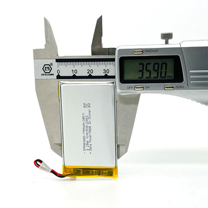 リチウム電池603660 1700 Mah Lipoバッテリー3.7V充電式ポリマーカスタムポーチリチウムイオン電池 - Product Image 3