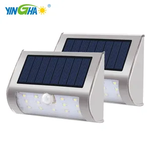 Applique Da Parete solare Luce del Sensore di Movimento Ad Energia Solare Street A LED per Esterni Lampade A Led Da Giardino