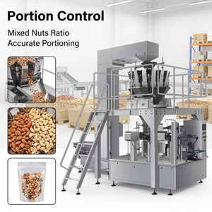 <span class=keywords><strong>Machine</strong></span> d'emballage granulaire automatique haute performance et stable pour le remplissage de <span class=keywords><strong>café</strong></span>, de coton, de bonbons, de noix, de thé, de terre et de haricots en sachets - Product Image 2