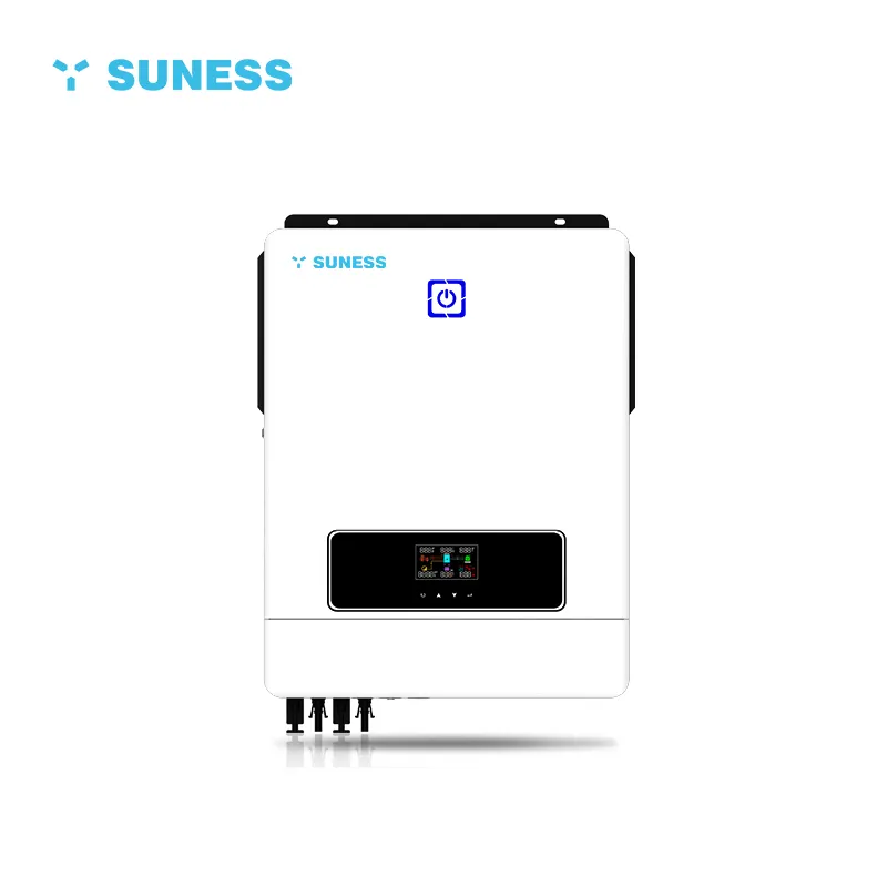 Suness inverter tenaga surya MPPT, 10.2kW 8.2kW 7.2kW 48v Off Grid dengan pengontrol pengisian daya mppt 220V 50Hz 60Hz