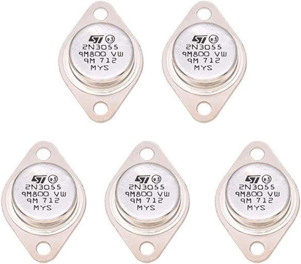 Motorola MJ15023 + MJ15022 Transistor Pair (10 Pairs Total) - PNP/NPN Silicon TO-3
