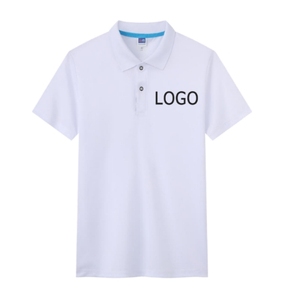 เสื้อโปโลผู้ชายแบบกำหนดเองสำหรับโปรโมชั่น ขายส่ง เสื้อยืดกอล์ฟผ้าโพลีเอสเตอร์ปักโลโก้ เสื้อโปโลเรียบ - Product Image 1