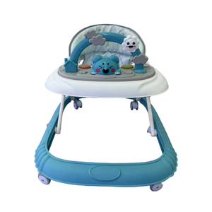 Andador <span class=keywords><strong>de</strong></span> Plástico para Bebés con Música y Mango <span class=keywords><strong>de</strong></span> Empuje, Plegable, para Bebés y Niños Pequeños, Nuevo Diseño 2026 - Product Image 1