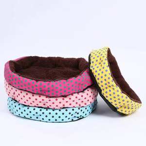 Fabrik preis Achteck Hunde bett mit Punkt druck Katzen bett auf Lager Katzen nest Punkt druck Haustier bedarf - Product Image 2