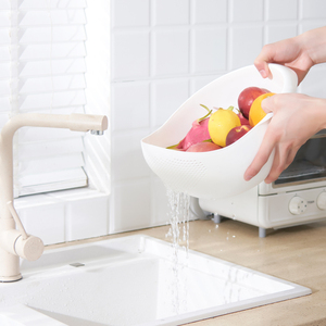 High-quality Kitchen Plastic Drain Basket For Washing Vegetables And Fruits