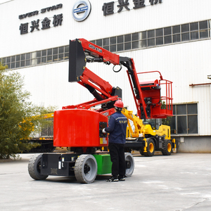 Heavy-Duty Articulated Telescopic Boom Lift Mobile Work Platform - Product Image 5