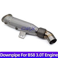 Tuyau d'échappement DEX pour moteur B58 3.0T, bouclier thermique SS304, 2016+, F20 F30 G20 G30 G31 M140i M240i M340i 440i 540i 740i