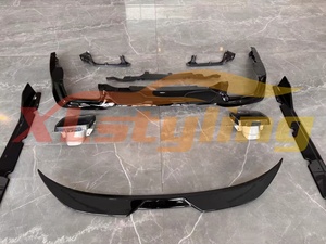XLstyling Body Kit conversione MP nero aero Kit splitter diffusore minigonne laterali per <span class=keywords><strong>BMW</strong></span> serie 2 <span class=keywords><strong>F44</strong></span> 2 porte coupé - Product Image 3