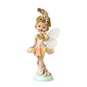 <b>Flower</b> Fairy Figurine Synthetic Resins Outdoor Garden Balcony Home Decoration <b>Single</b>-piece Package QH-21537 - Product Image 3