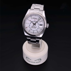 Reloj de Lujo de 41 mm, Personalización de Alta Gama de Clean Factory, Acero Inoxidable 904L, Cristal de Zafiro, Indicador de Reserva de Energía Especial - Product Image 3
