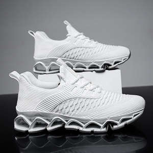 Zapatos Deportivos de Verano para Hombre de Alta Calidad, Zapatos para Correr Deportivos y a la Moda, Transpirables, Casuales, con Diseño de Malla de Cuchilla, Zapatos para Caminar Modernos - Product Image 3