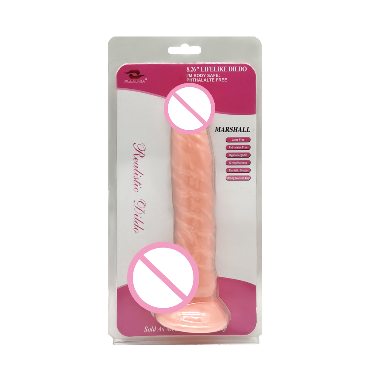 SUMMER VIBE 8 Inches Lifelike Dildo