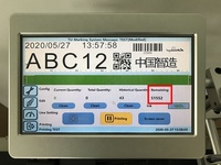 Imprimante laser à jet d'encre UV à deux têtes Machine de codage par lots de date d'expiration Imprimante à jet d'encre portable industrielle TIJ 2.5 en ligne