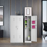 Armoire industrielle en acier |   Casier à vêtements contemporain verrouillable avec trous de ventilation, durable pour la salle de sport et l'hôtellerie