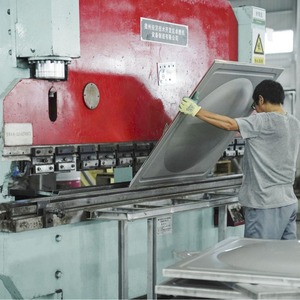 Tanque de agua de 2 toneladas Tanque de agua de 4000 litros Personalizado Tamaño grande Contenedor de acero inoxidable de alta presión Tanque de agua cuadrado - Product Image 5