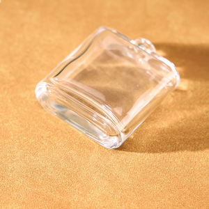 Botella de Perfume Portátil Cuadrada y Simple de Vidrio de 30ml 50ml, Envase de Perfume con Atomizador - Product Image 5