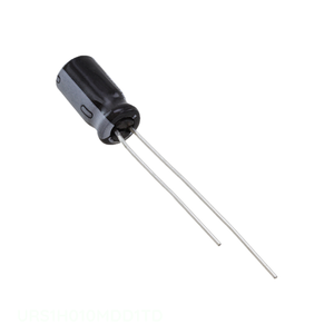 Condensador Original de Aluminio URS1H010MDD1TD, 1uF, 20%, 50V, Radial TH, 1uF - Product Image 1