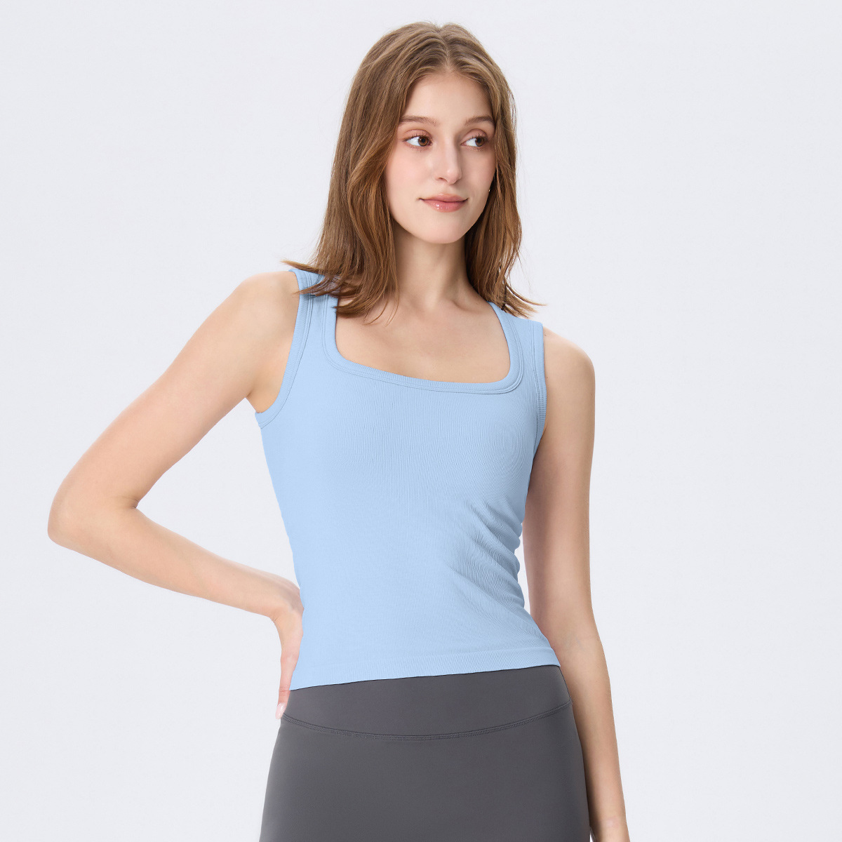 Breathable Seamless Yoga Gym tank Tops Soft Elasticity Women's Sports Vest Pilates Fitness Wear tank Tops Vest for Ladies