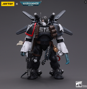 JOYTOY Dark Source pour 40k Dark Raven Guard Warlord <span class=keywords><strong>Captain</strong></span> Kavan Schreck Modèle de figurine unisexe - Product Image 2