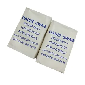 10x10 8ply sterile medical compress gauze pieces