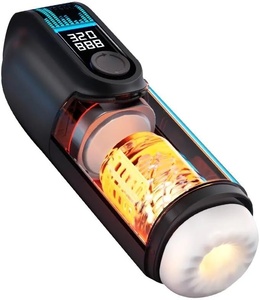 Automatischer Becher-<span class=keywords><strong>Masturbator</strong></span> mit Supermotor, 320/Minute, Teleskop-Saugfunktion, intelligenter Heizung und realistischer <span class=keywords><strong>Vagina</strong></span>-Taschenmuschi - Product Image 4